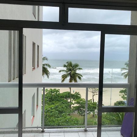 Apartamento Pe Na Areia Guarujá Exterior foto