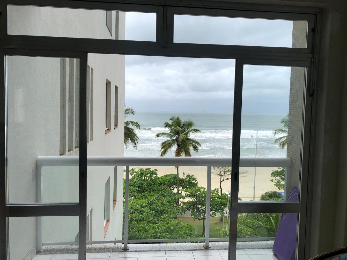 Apartamento Pe Na Areia Guarujá Exterior foto