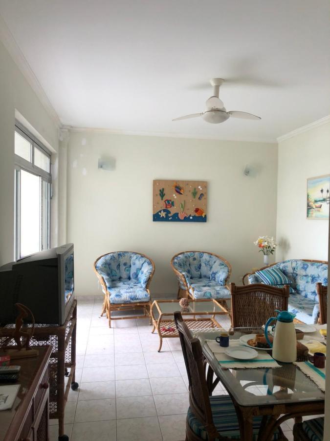 Apartamento Pe Na Areia Guarujá Exterior foto