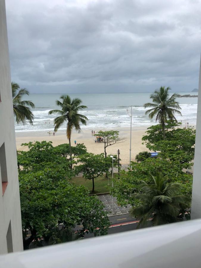 Apartamento Pe Na Areia Guarujá Exterior foto