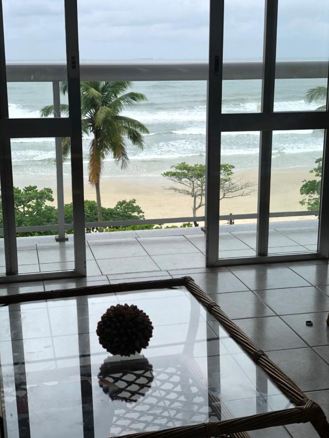 Apartamento Pe Na Areia Guarujá Exterior foto